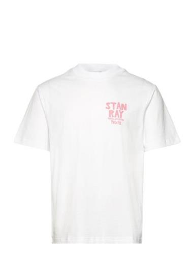 Little Man Tee Designers T-Kortærmet Skjorte White Stan Ray