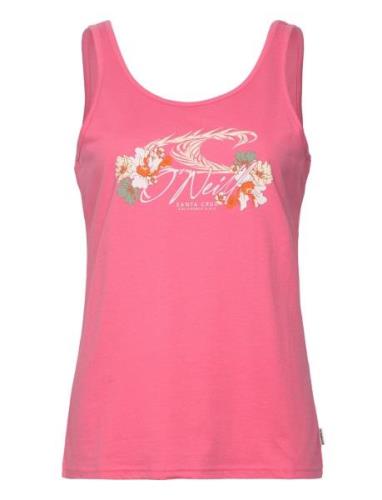 Luana Graphic Tank Top Sport T-shirts & Tops Sleeveless Pink O'neill