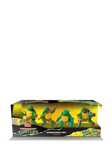 Tmnt Gift Box Set 4 Figurines Toys Playsets & Action Figures Action Fi...