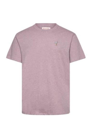 Loose T-Shirt Tops T-Kortærmet Skjorte Purple Revolution