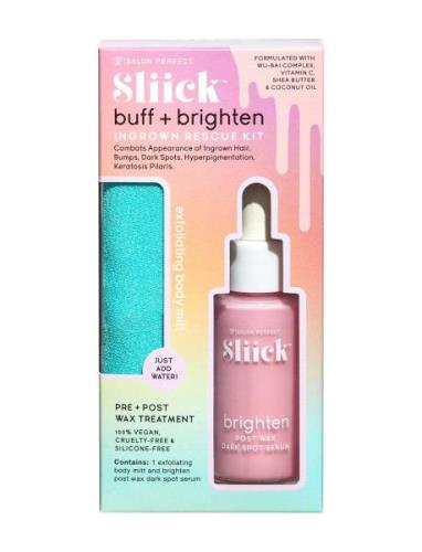 Buff+Brighten Ingrown Rescue Kit Hudplejesæt Nude Sliick