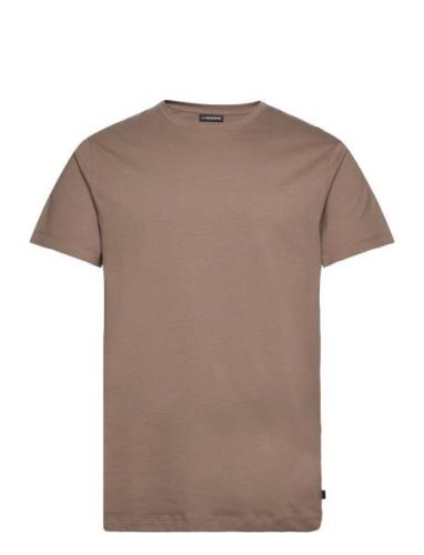 Sid Basic T-Shirt Designers T-Kortærmet Skjorte Brown J. Lindeberg