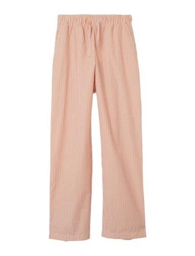 Nlfkilucca Poplin Pant Bottoms Trousers Pink LMTD