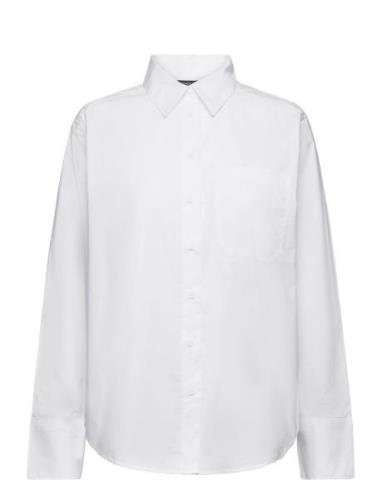 Shirt April Tops Shirts Long-sleeved White Lindex