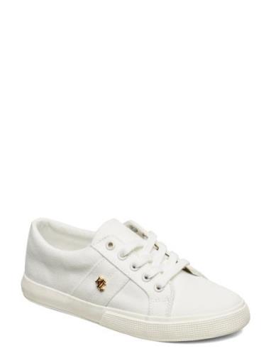 Canvas-Janson Ii-Ne-Sk-Vlc Low-top Sneakers White Lauren Ralph Lauren