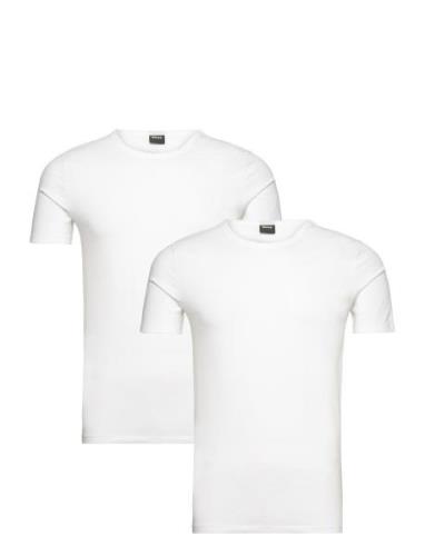 Tshirtrn 2P Modern Tops T-Kortærmet Skjorte White BOSS