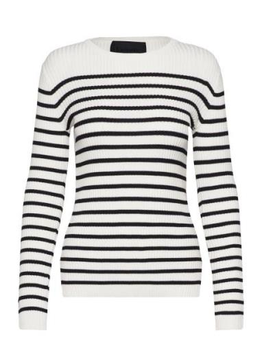 Lr-Agnes Tops Knitwear Jumpers White Levete Room