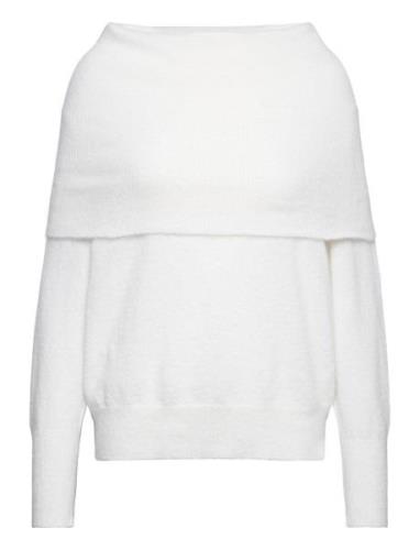 Evry Tops Knitwear Jumpers White Stylein