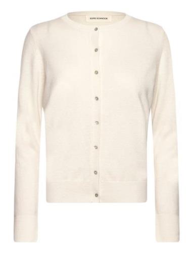 Cardigan Tops Knitwear Cardigans Cream Sofie Schnoor