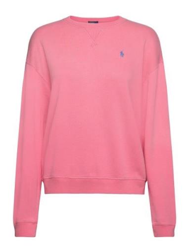 Island Flc-Lsl-Sws Tops Sweatshirts & Hoodies Sweatshirts Pink Polo Ra...