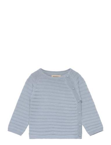 Toll Tops Knitwear Pullovers Blue MarMar Copenhagen