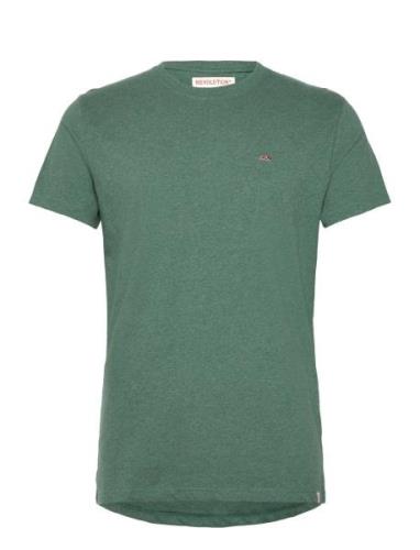 Regular T-Shirt Tops T-Kortærmet Skjorte Green Revolution