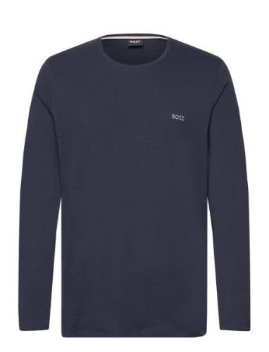 Mix&Match Ls-Shirt R Tops T-Langærmet Skjorte Blue BOSS