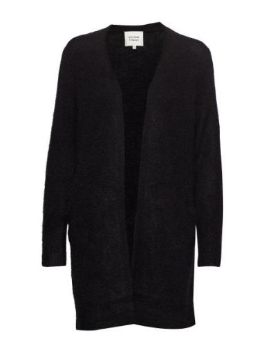 Brook Knit Cape Tops Knitwear Cardigans Black Second Female