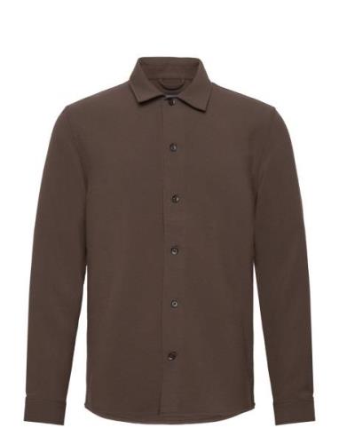 Mapelton N Tops Overshirts Brown Matinique