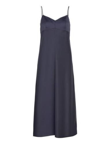 Xilkyiw Strap Dress Knælang Kjole Navy InWear