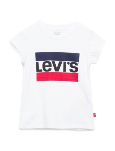 Sportswear Logo Tee Tops T-Kortærmet Skjorte White Levi's