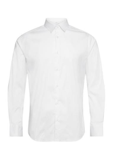 Slhslimtravel Shirt B Noos Tops Shirts Business White Selected Homme