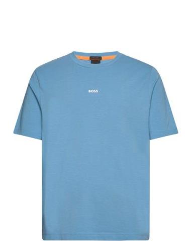 Tchup Tops T-Kortærmet Skjorte Blue BOSS
