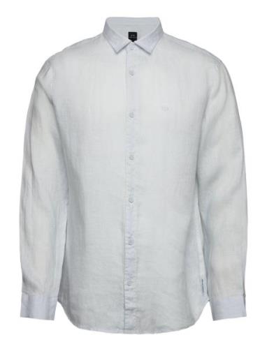 Shirt Tops Shirts Casual Blue Armani Exchange