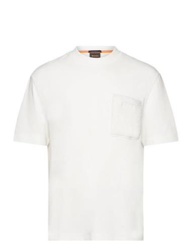 Teeteddy Tops T-Kortærmet Skjorte White BOSS