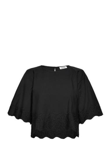 Blouses Woven Tops Blouses Long-sleeved Black Esprit Casual