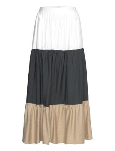 Msseria Maxi Skirt Lang Nederdel Multi/patterned Minus