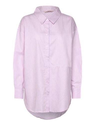 Lillo Nightshirt Tops Shirts Long-sleeved Pink Missya