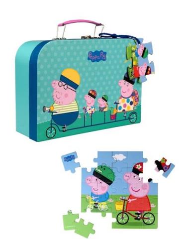 Peppa Pig Suitcase With A Puzzle Toys Puzzles And Games Puzzles Classi...
