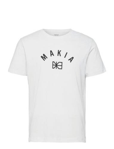 Brand T-Shirt Tops T-Kortærmet Skjorte White Makia