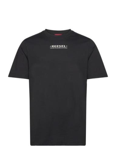 T-Just-L4 T-Shirt Tops T-Kortærmet Skjorte Black Diesel