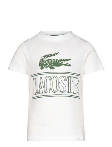 Tee-Shirt&Turtle Sport T-Kortærmet Skjorte White Lacoste