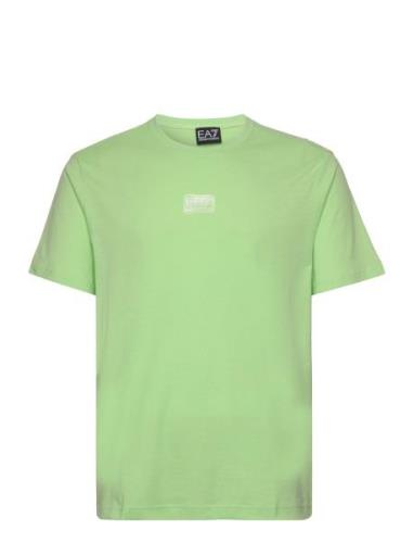 T-Shirt Tops T-Kortærmet Skjorte Green EA7