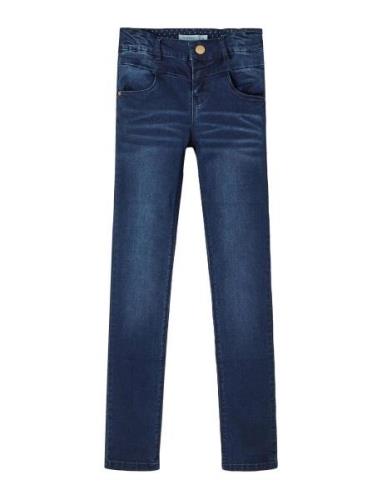 Nkfpolly Skinny Jeans 1600-Ri Noos Bottoms Jeans Skinny Jeans Blue Nam...