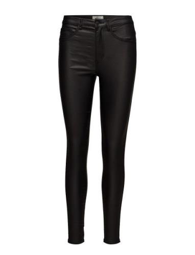 Onlroyal Life Hw Sk Rock Coated Pim Bottoms Trousers Leather Leggings-...