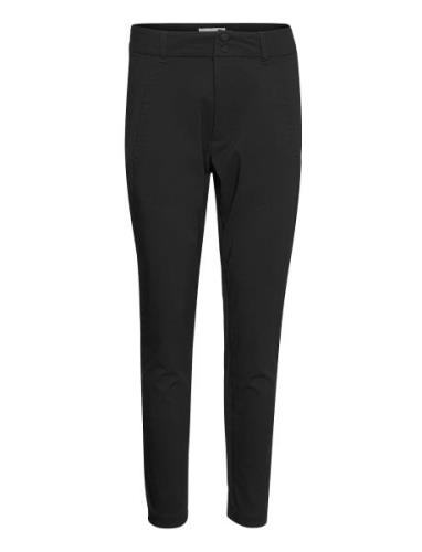 Fqjenny-Pa Bottoms Trousers Slim Fit Trousers Black FREE/QUENT