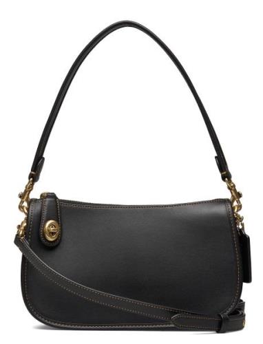 Swinger Designers Small Shoulder Bags-crossbody Bags Black Coach