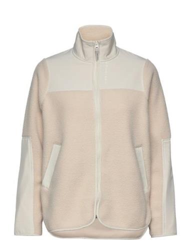 Phoebe Pile Jacket Sport Sweatshirts & Hoodies Fleeces & Midlayers Cre...