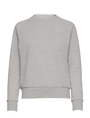 Hmlnoni Sweatshirt Sport Sweatshirts & Hoodies Sweatshirts Grey Hummel