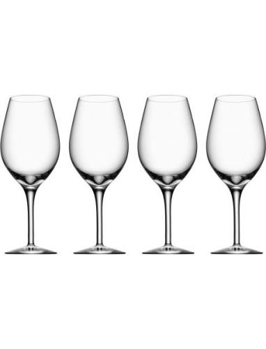More Wine 4-Pack 44Cl Home Tableware Glass Wine Glass White Wine Glass...