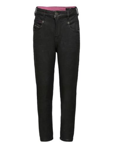 D-Fayza-J Jjj Trousers Bottoms Jeans Regular Jeans Black Diesel