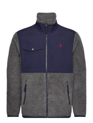Hybrid Fleece Jacket Tops Sweatshirts & Hoodies Fleeces & Midlayers Gr...