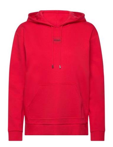 Dasara_Redlabel Tops Sweatshirts & Hoodies Hoodies Red HUGO