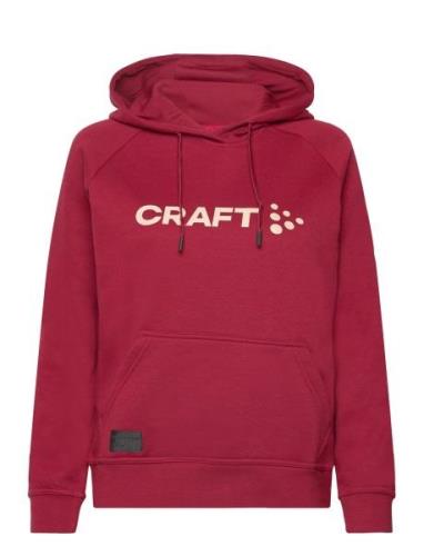Core Craft Hood W Sport Sweatshirts & Hoodies Hoodies Red Craft