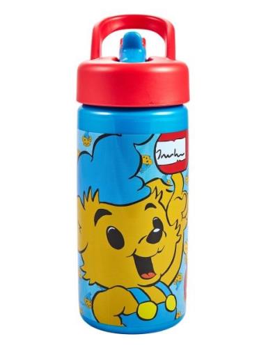 Bamse Happy Friends Sipper Water Bottle Home Meal Time Blue Bamse