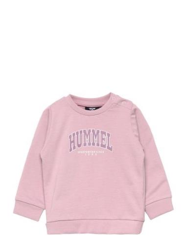 Hmlfast Lime Sweatshirt Sport Sweatshirts & Hoodies Sweatshirts Pink H...