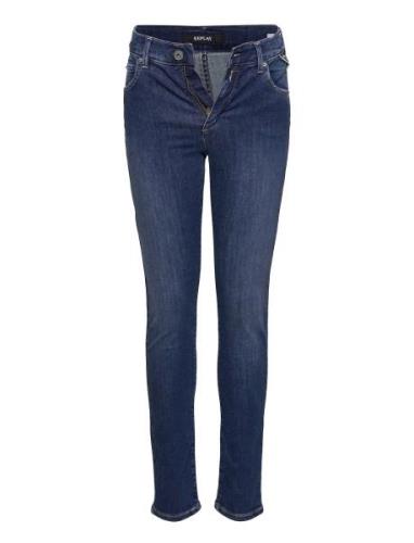 Nellie Trousers Bottoms Jeans Skinny Jeans Blue Replay