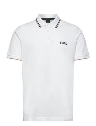 Paddy Pro Sport Polos Short-sleeved White BOSS