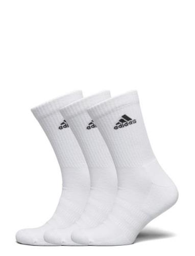 C Spw Crw 3P Sport Socks Regular Socks White Adidas Performance