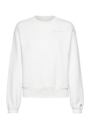 Crewneck Sweatshirt Sport Sweatshirts & Hoodies Sweatshirts White Cham...